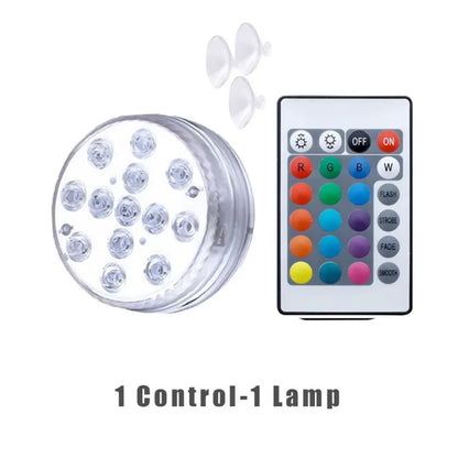 13-LED Submersible Light – Light Up Water, Elevate the Mood