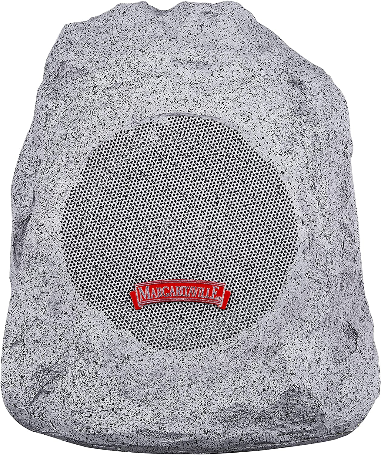 Margaritaville Outdoor Rock Bluetooth Wireless Speaker | Durable Bluetooth Speakers, Fantastic Yard or Patio Decor, IPX-4 Waterproof Rated, Granite Grey “On the Rock”
